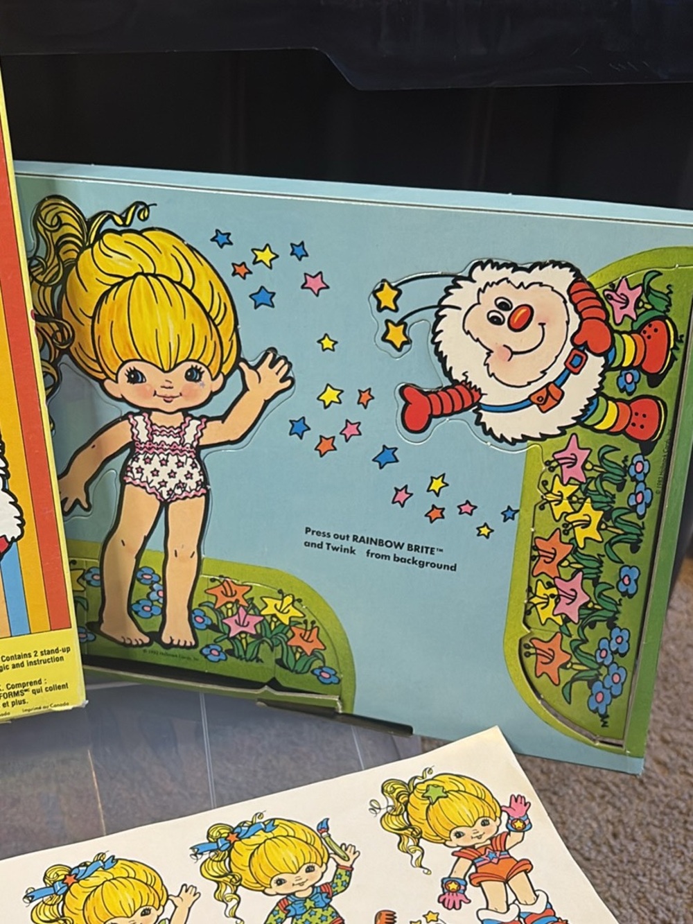 1983 Rainbow Brite Colorforms NIB - Picture 4 of 8